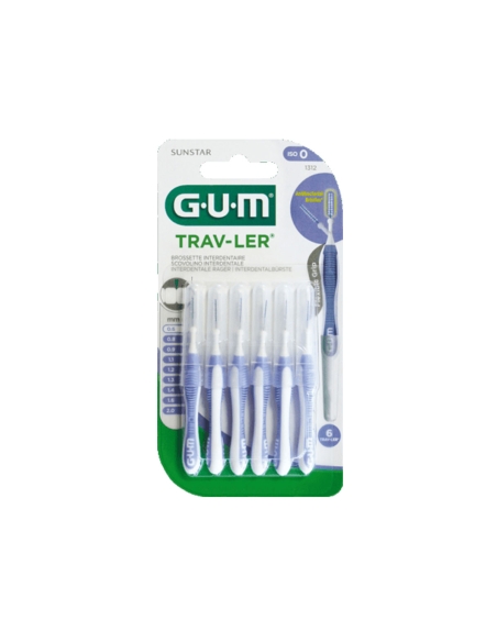 Gum Trav-ler Escovilhão Dentário 0.6mm x6