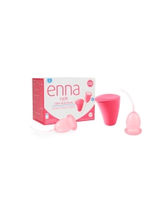 Enna Cycle Copo Menstrual  Tamanho L 2 Unidades + Caixa...