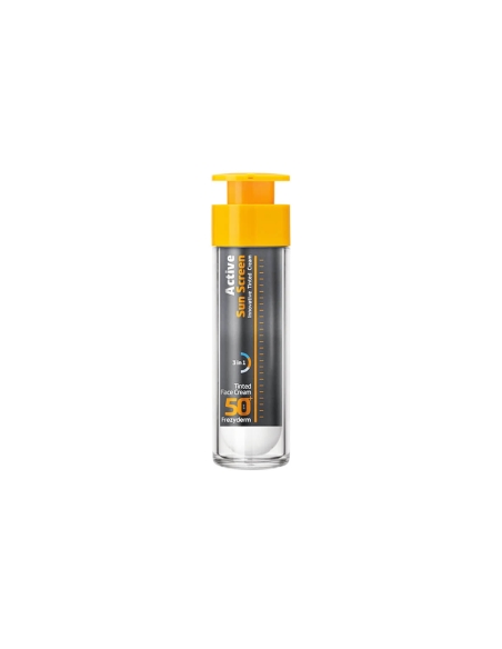 Frezyderm Active Sun Screen Tinted Face Fluid SPF50+ 50ml
