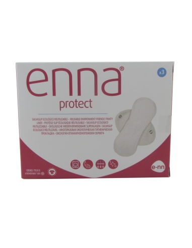Enna Protect Salvaslip Ecológico Reutilizável 3 unidades