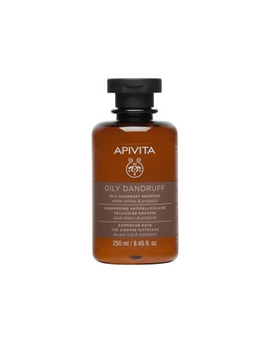 Apivita Oily Dandruff Champô Anticaspa Oleosa 250ml
