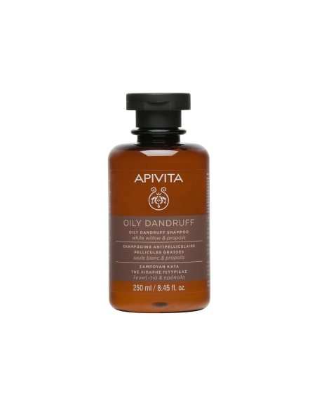 Apivita Oily Dandruff Champô Anticaspa Oleosa 250ml