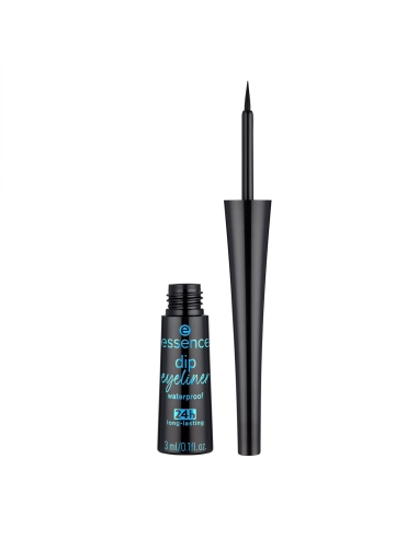 Essence Dip Eyeliner Waterproof 24h 01 Black 3ml