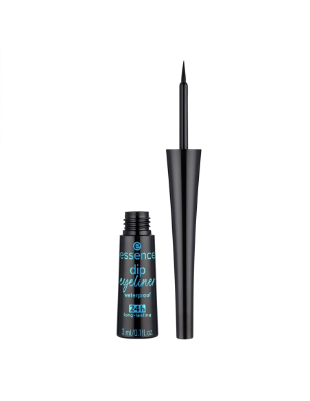 Essence Dip Eyeliner Waterproof 24h 01 Black 3ml