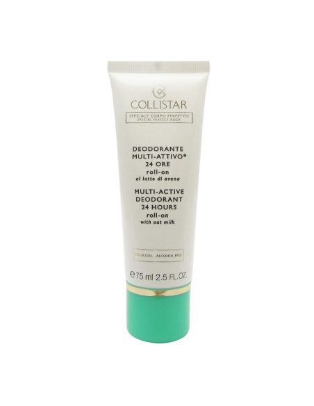 Collistar Desodorizante Multi-activo Roll-on 24h com Leite de Aveia 75ml