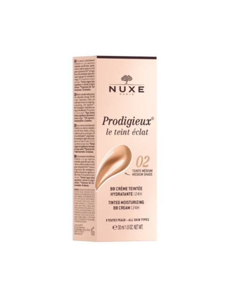 Nuxe Prodigieux Le Teint Éclat 02 Tom Médio 30ml