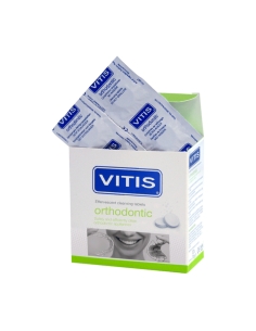 Vitis Orthodontic Pastilhas Efervescentes de Limpeza 70g