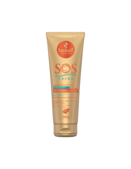 Haskell Girassol Creme Pré e Pós Solar 240g