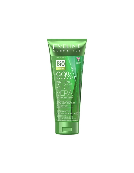 Eveline Cosmetics 99% Natural Aloe Vera Body and Face Gel 250ml