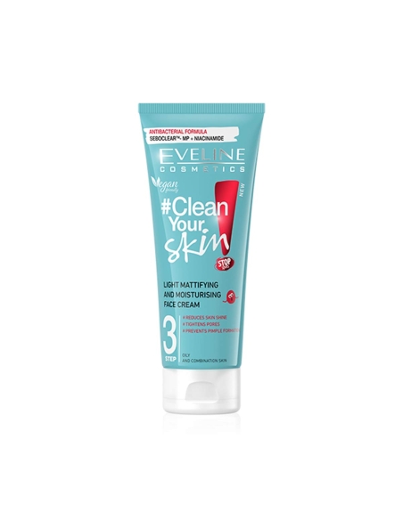 Eveline Cosmetics Clean Your Skin Mattifying Cream 75ml