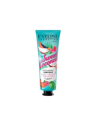 Eveline Cosmetics Sweet Coconut Moisturising Hand Balm 50ml