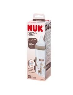 Nuk Perfect Match Biberão Tetina XL 6+m 360ml 2