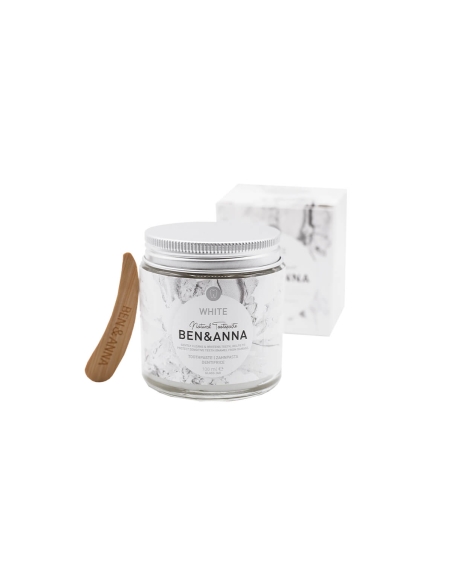 Ben Anna Dentífrico Natural Branqueador White Sem Flúor 100ml