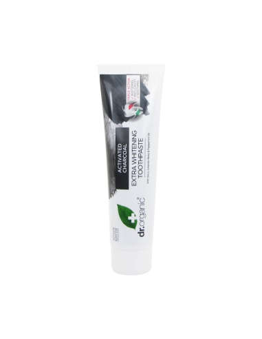 Dr Organic Pasta Dentífrica de Carvão Extra Branqueadora 100ml