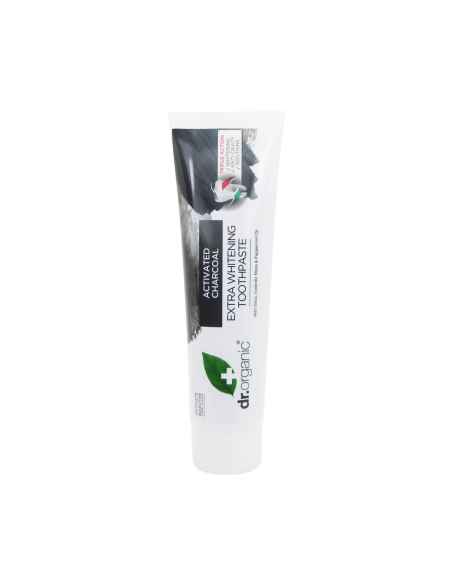 Dr Organic Pasta Dentífrica de Carvão Extra Branqueadora 100ml