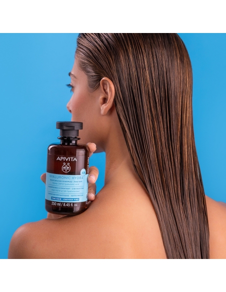 Apivita Hyaluronic Hydra Champo Cabelos Finos 250ml