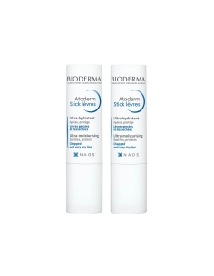 Bioderma Pack Atoderm Lábios Stick Hidratante 2x4g