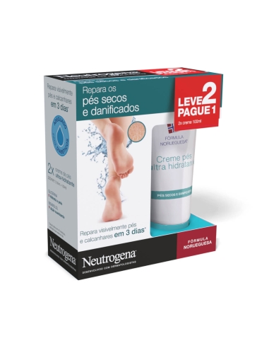 Neutrogena Duo Creme de Pés Ultra-Hidratante 100ml