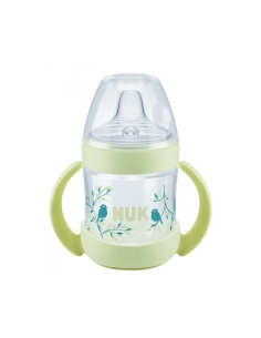 NUK Nature Sense Biberão Aprendizagem Silicone 6-18m 150ml 2