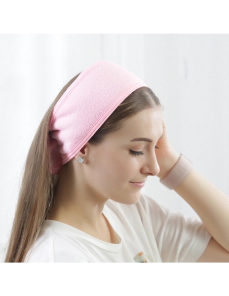 IAM Fita de Cabelo para Limpeza Facial e Maquilhagem