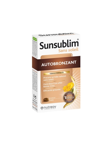 Nutreov Sunsublim Autobronzeador 28caps