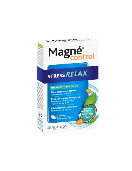 Nutreov Magné Control Stress Relax 30 Comprimidos