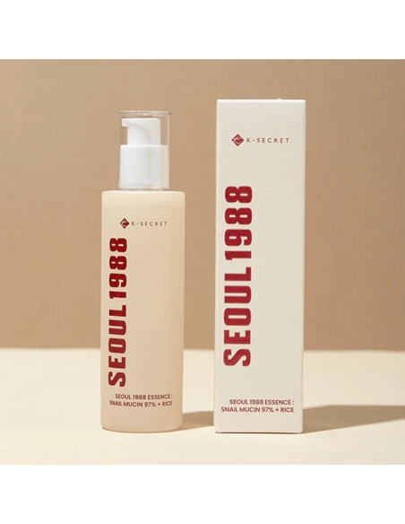 K-Scret Seoul 1988 Essence Snail Mucin 97% and Rice 100ml