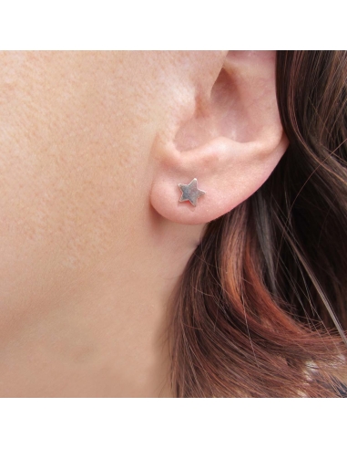 M Rio Margot Brincos Prata Twinkle Little Star