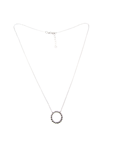 M Rio Margot Colar Prata Spheres