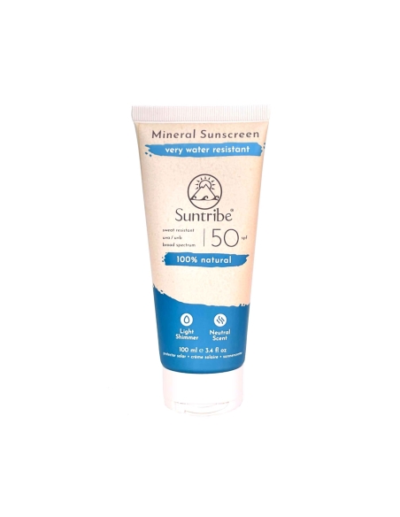 Suntribe Protetor Solar Mineral Claro SPF50 100ml