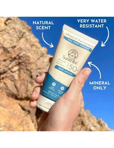 Suntribe Protetor Solar Mineral Claro SPF50 100ml