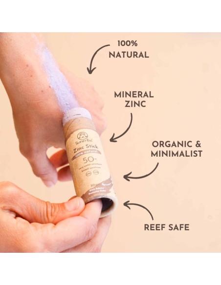 Suntribe Stick Protetor Solar SPF50 Rosa 30gr