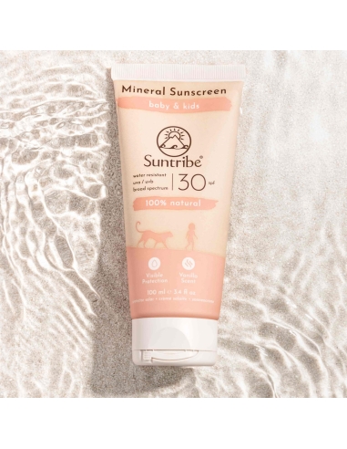 Suntribe Protetor Solar Mineral Infantil SPF30...