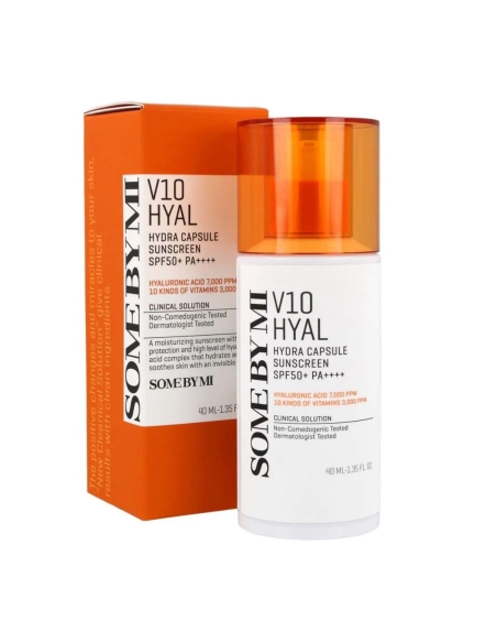 Some By Mi V10 Hyal Hydra Capsule Protetor Solar SPF50 40ml