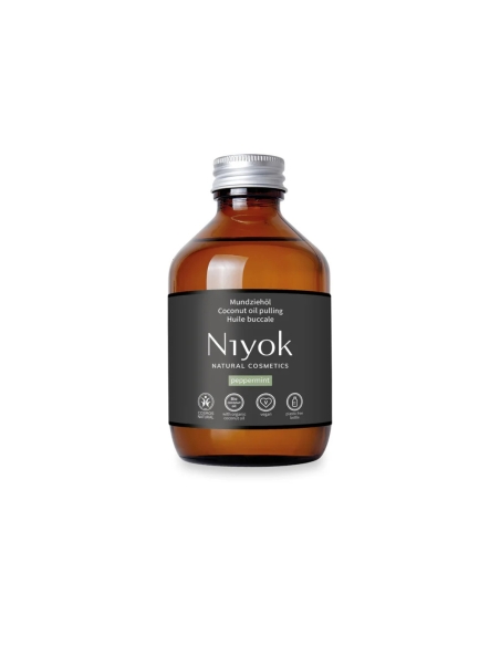Niyok Oil Pulling de Oleo de Coco Hortela-Pimenta 200ml