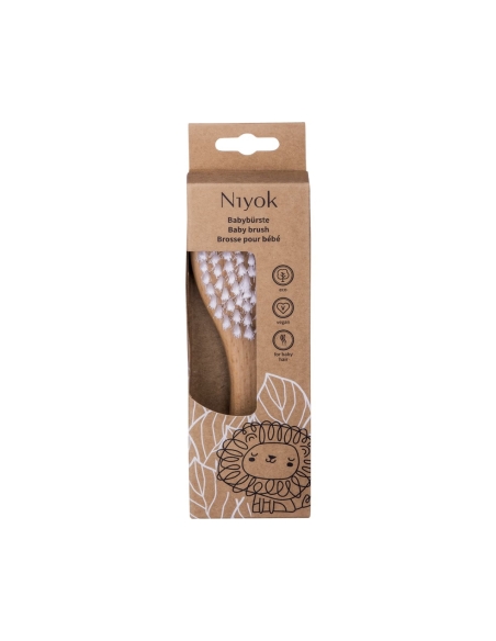 Niyok Escova de Madeira para Bebe