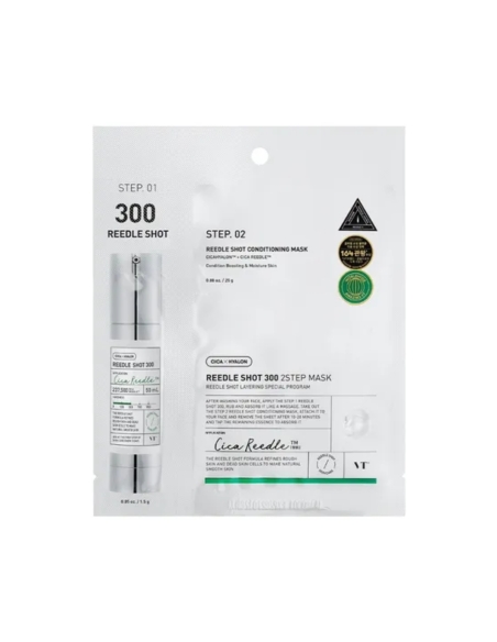 VT Cosmetics Reedle Shot 300 2-Stage Mask 1uni