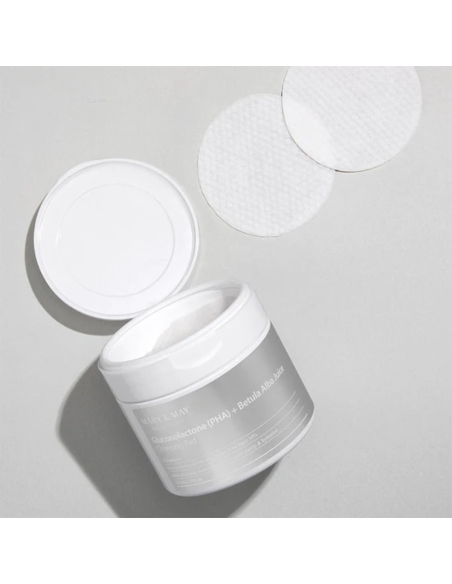 Mary&May Gluconolactone and Betula Alba Juice Cleansing Pad 70uni