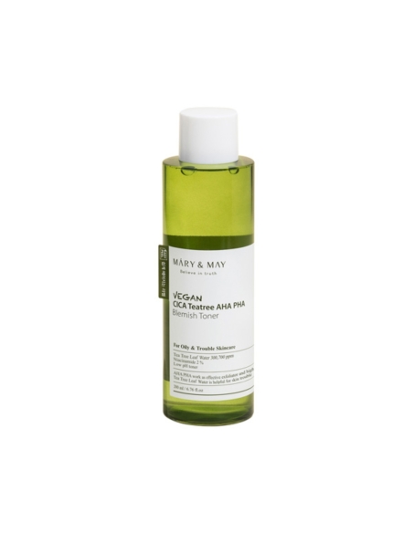 Mary&May Cica Tea Tree AHA PHA Blemish Toner 200ml