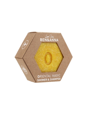 Ben Anna Champô e Gel de Banho Sólido Love Soap Oriental Magic 60g