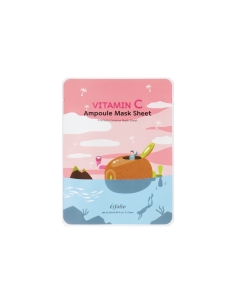 Esfolio Vitamin C Ampoule Mask Sheet Máscara Facial 25ml