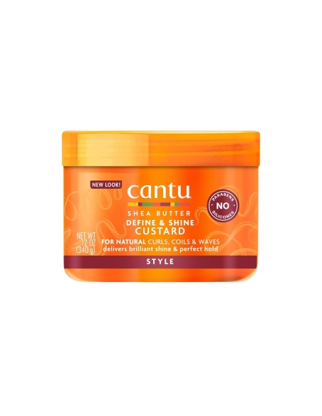 Cantu Shea Butter Define and Shine Custard 340g
