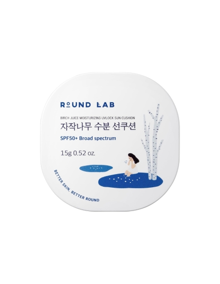 Round Lab Birch Juice Moisturizing Sun Cushion SPF50 PA++++ 50ml