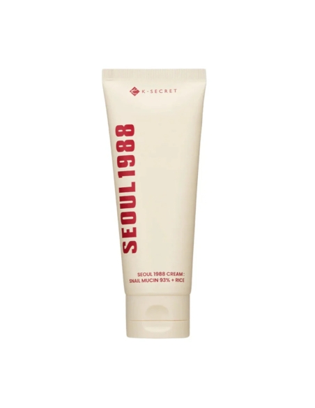 K-Scret Seoul 1988 Cream Snail Mucin 97% and Rice 100ml