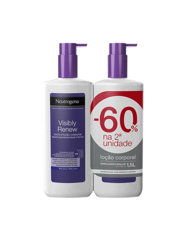 Neutrogena Duo Visibly Renew Loção Corporal Refirmante 750ml