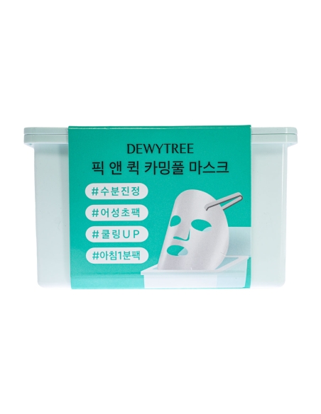 Dewytree Pick and Quick Calming Full Mask 30 Sheets