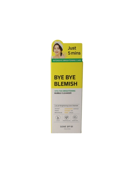Some By Mi Bye Bye Blemish Vita Tox Brightening Bubble Cleanser 120g