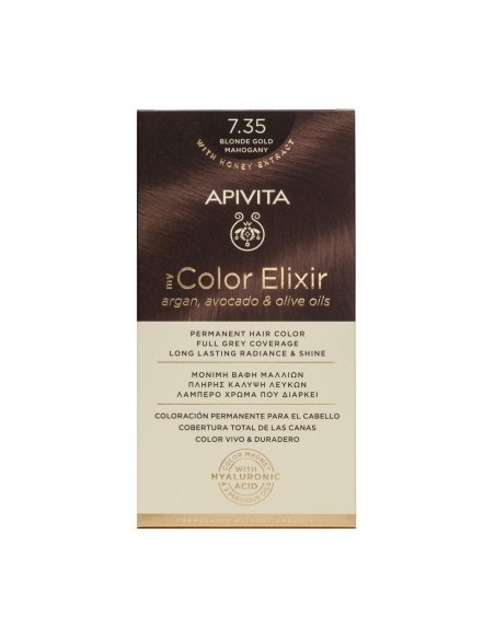 Apivita My Color Elixir 7.35 Louro Dourado Acajou