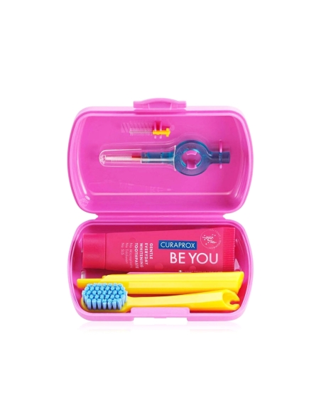 Curaprox Travel Set Challenger Rosa Claro