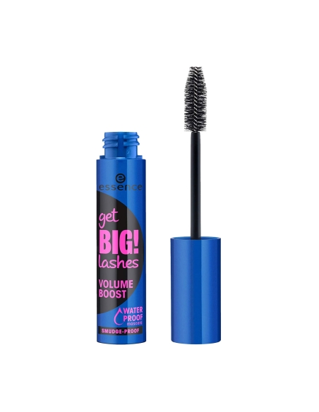 Essence Get Big Lashes Volume Boost Máscara Waterproof 12ml